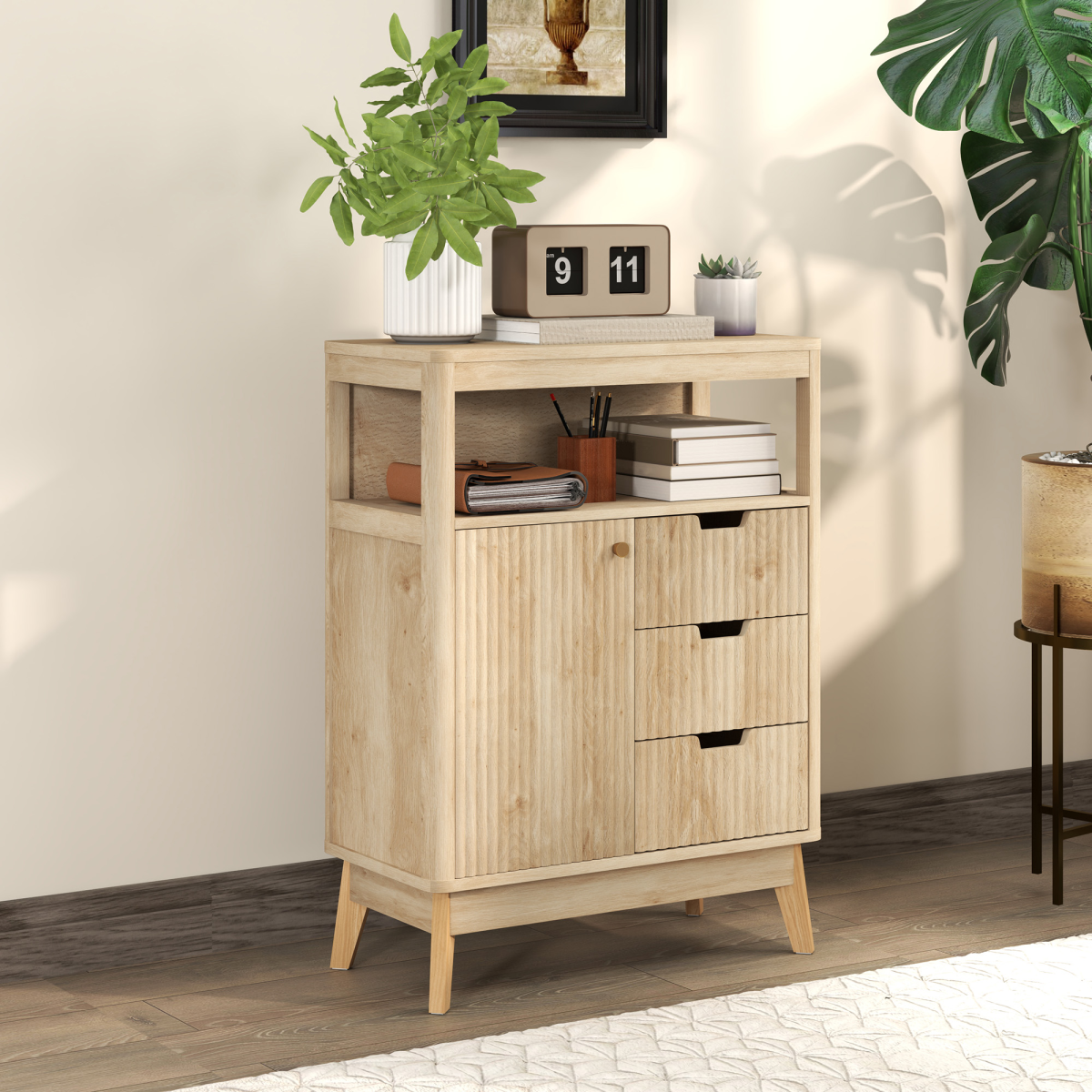 Versatile Modern Sideboard: Stylish Storage for Every Room!