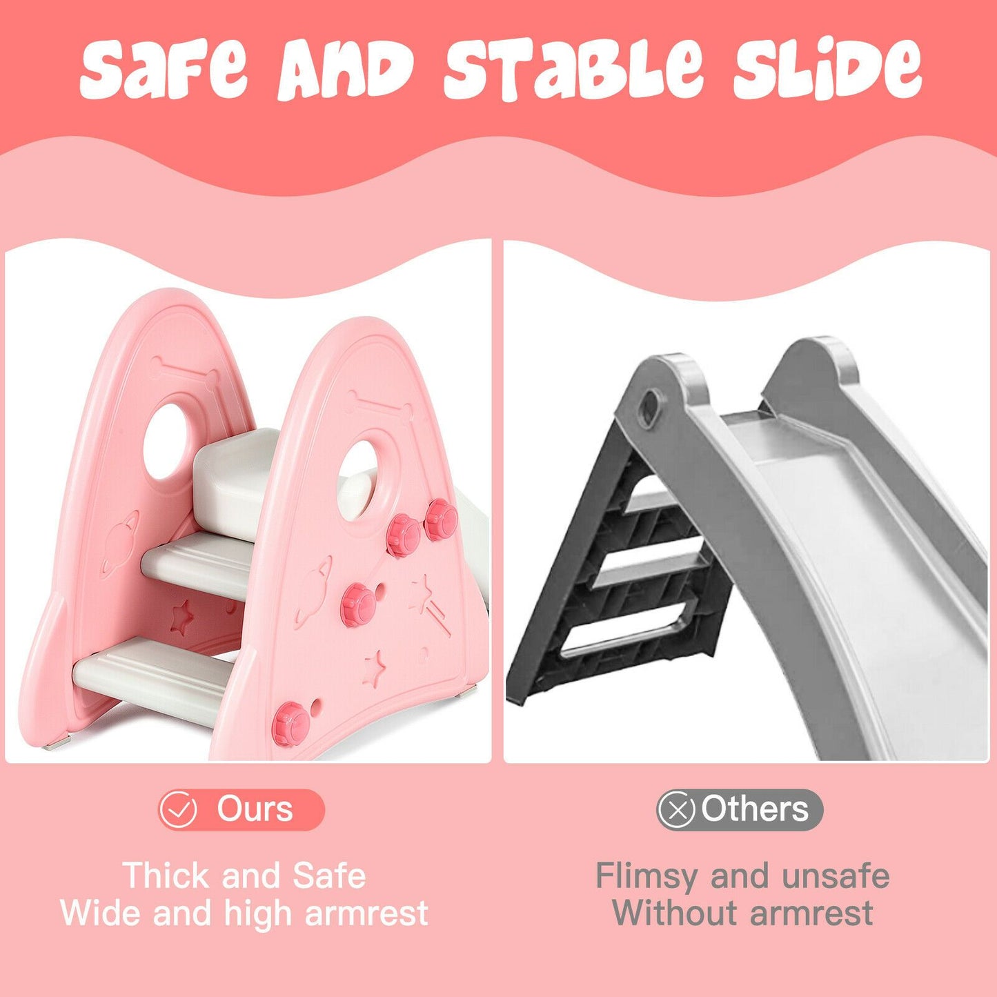 Ultimate Kids Slide Playground Set - Indoor/Outdoor Climber for Fun & Adventure!