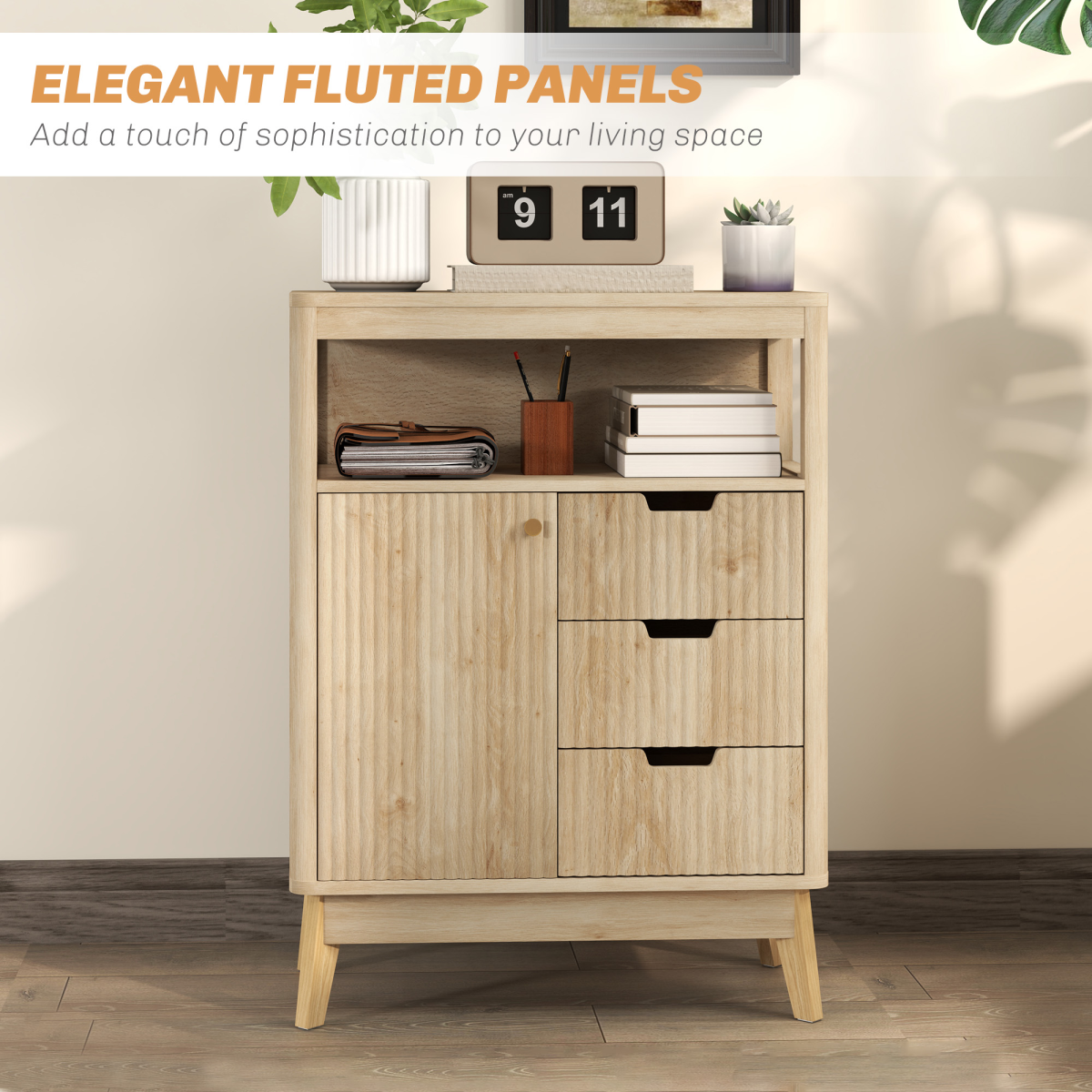 Versatile Modern Sideboard: Stylish Storage for Every Room!