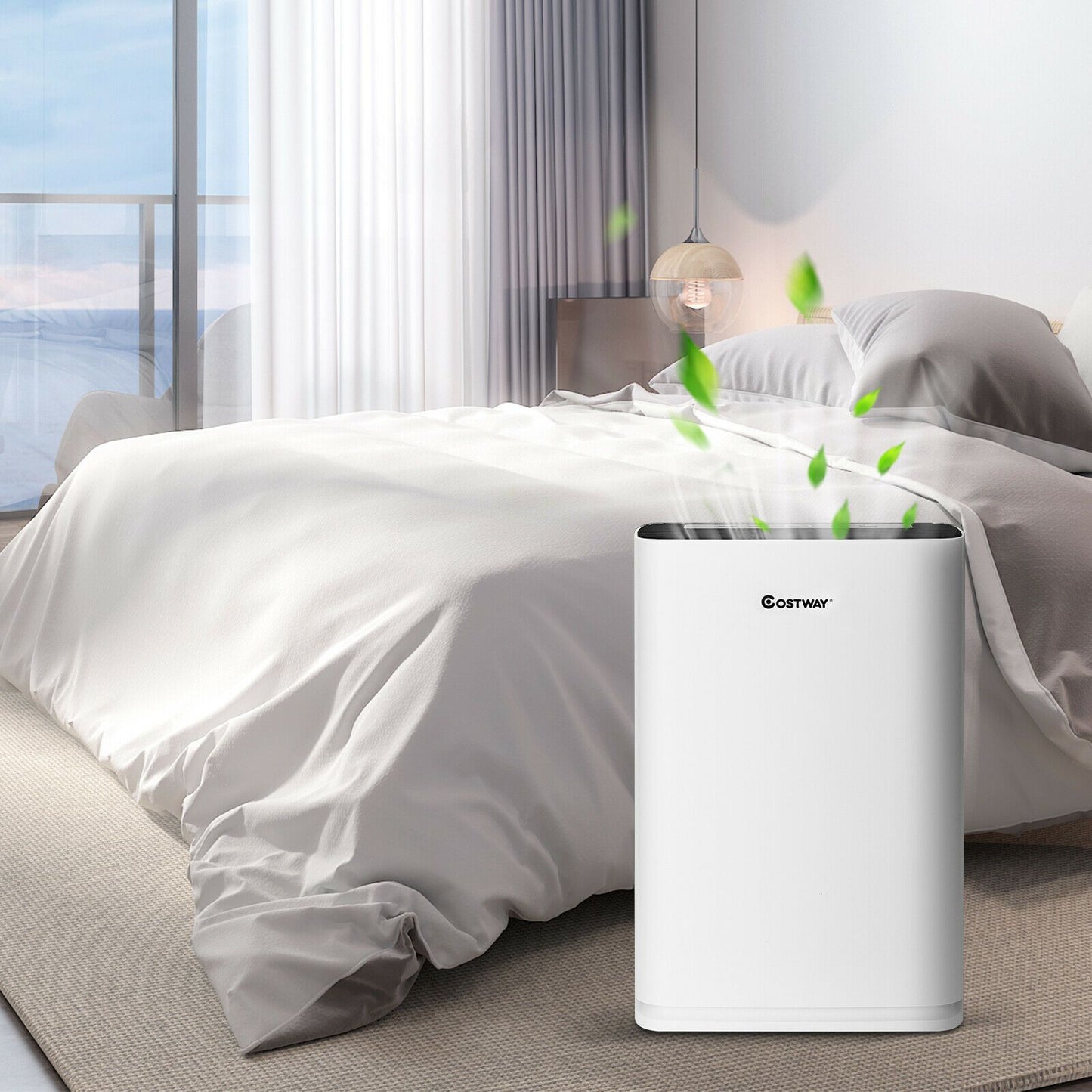Ultimate 4-Layer Air Purifier with Easy Replaceable Filter for Fresh, Clean Air