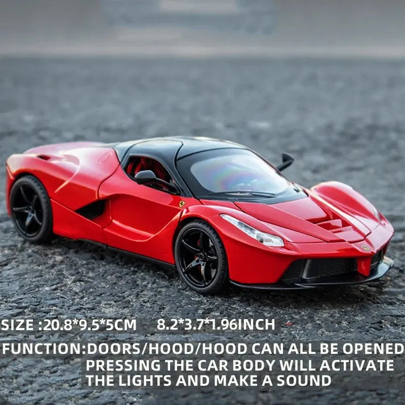 Stunning 1:24 Scale Pagani Alloy Supercar Model