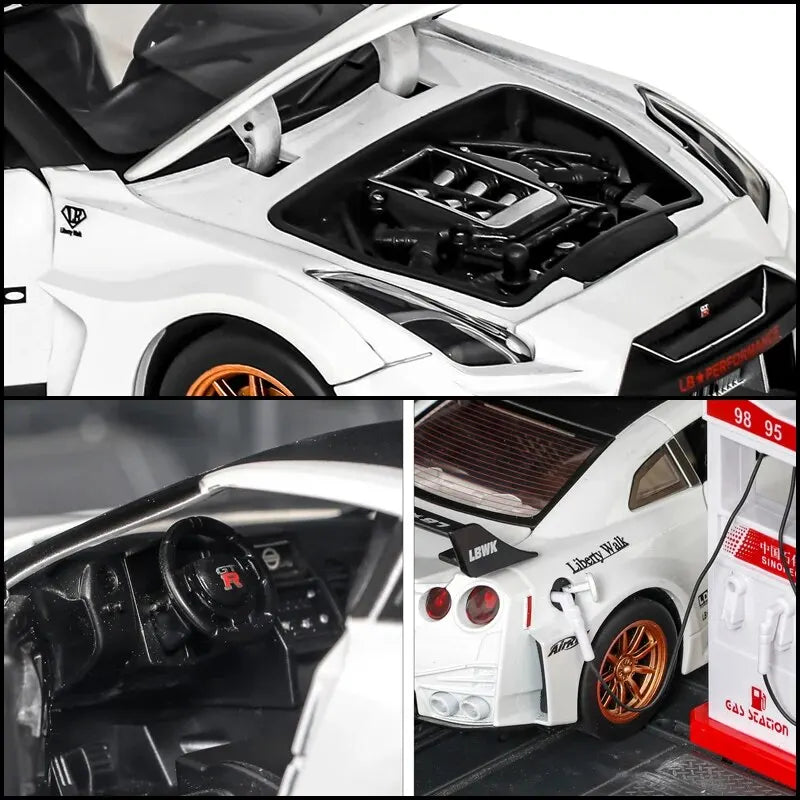Stunning 1:24 Scale Pagani Alloy Supercar Model