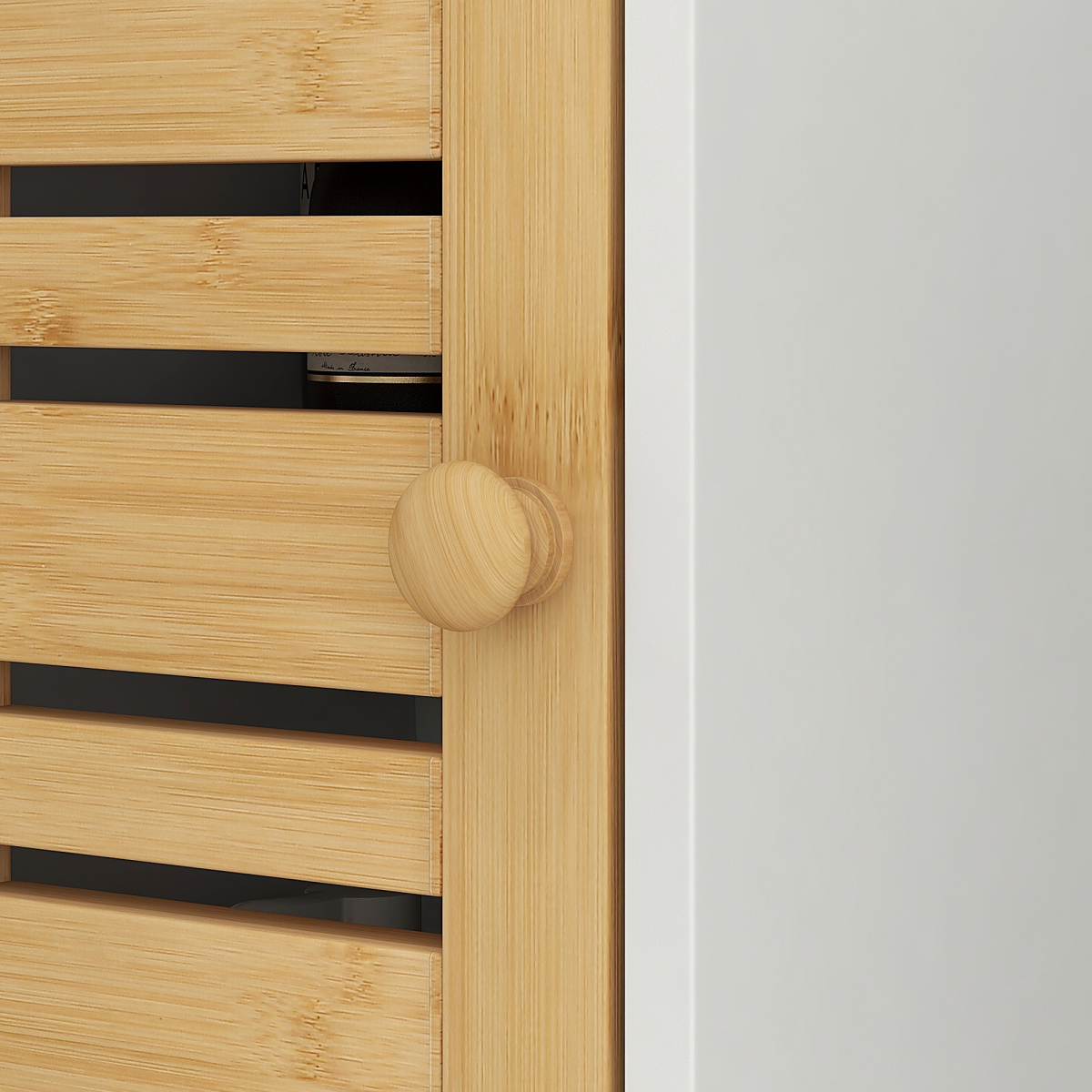 Slim Bathroom Cabinet: Stylish Space Saver with Adjustable Shelves