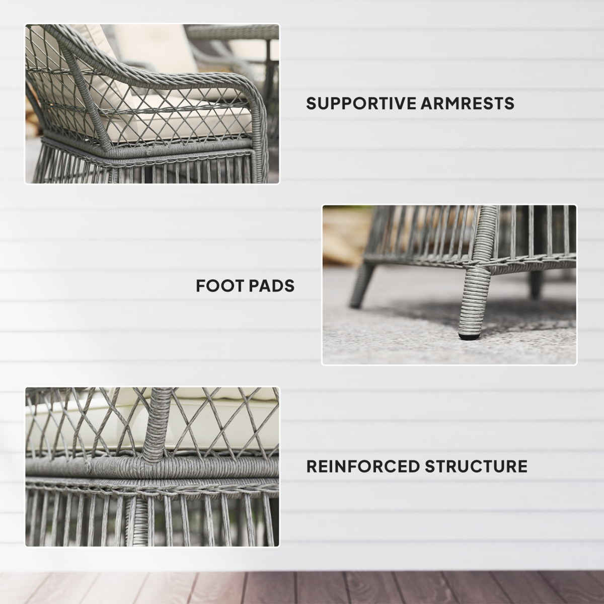 6-Seater Rattan Dining Set: Elegant & Comfy Garden Furniture
