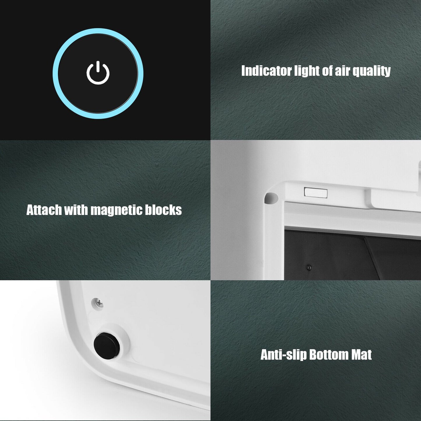 Ultimate 4-Layer Air Purifier with Easy Replaceable Filter for Fresh, Clean Air