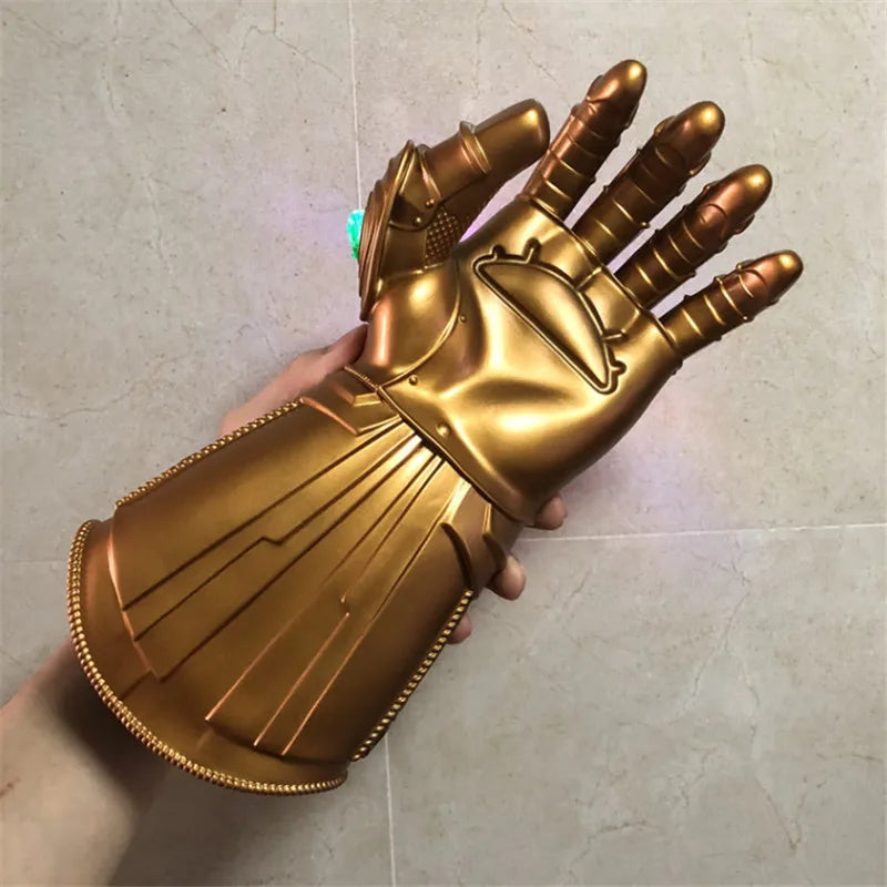 Marvel Iron Man Glove 1:1 LED Light Gloves Thanos Avengers Superhero