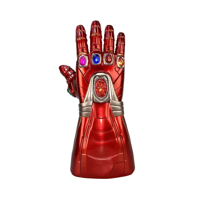 Marvel Iron Man Glove 1:1 LED Light Gloves Thanos Avengers Superhero