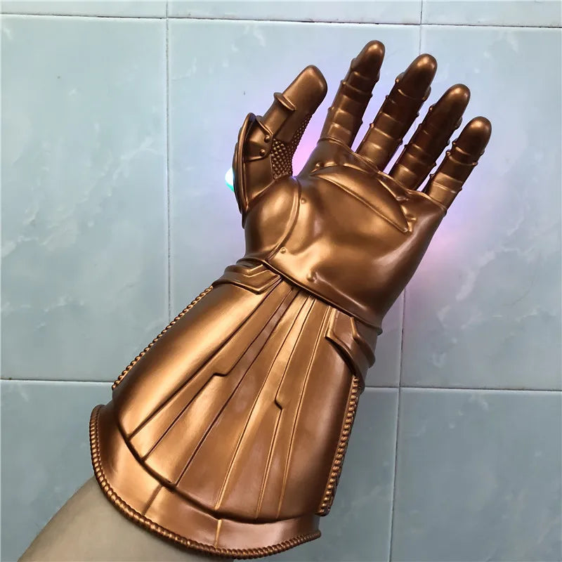 Marvel Iron Man Glove 1:1 LED Light Gloves Thanos Avengers Superhero