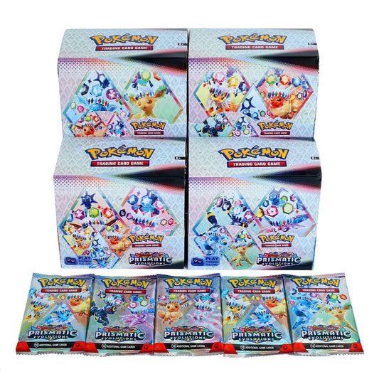360 Pcs Pokemon Card Prismatic Evolutions Obsidian Flames PALDEAN FATES