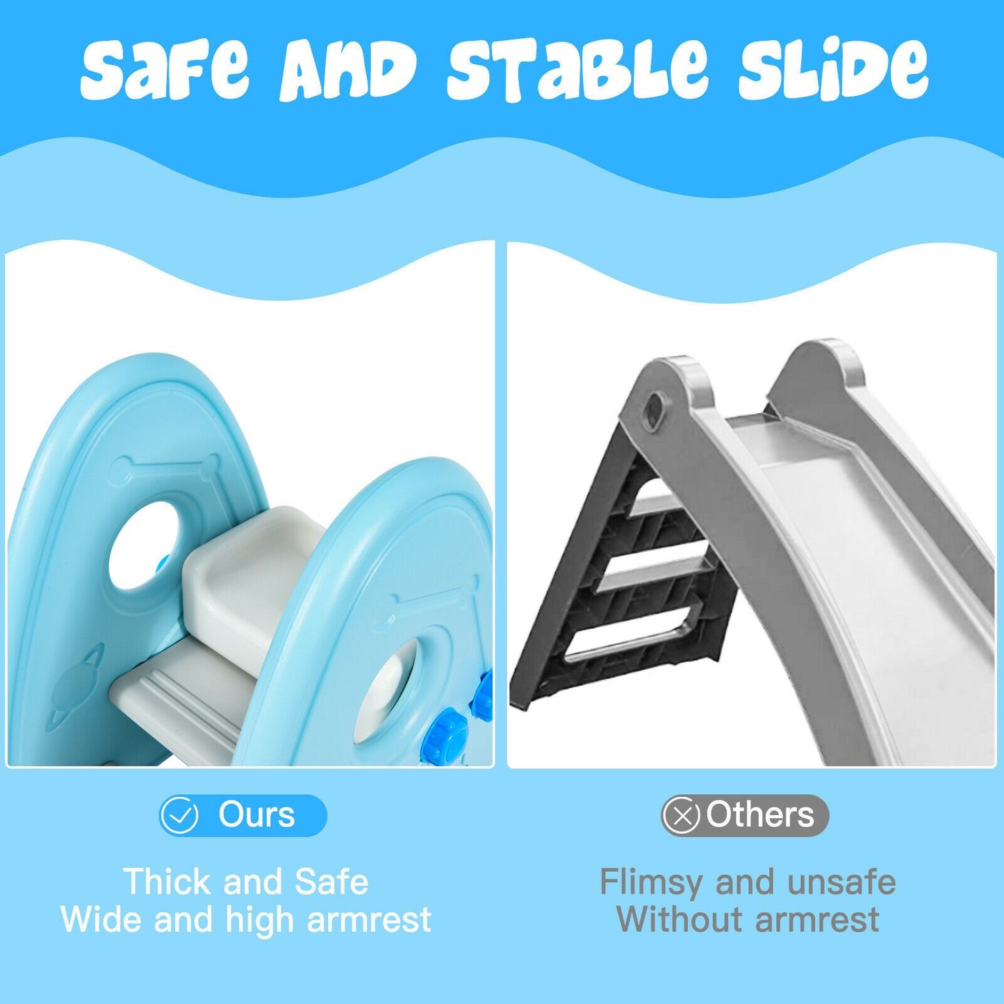 Ultimate Kids Slide Playground Set - Indoor/Outdoor Climber for Fun & Adventure!
