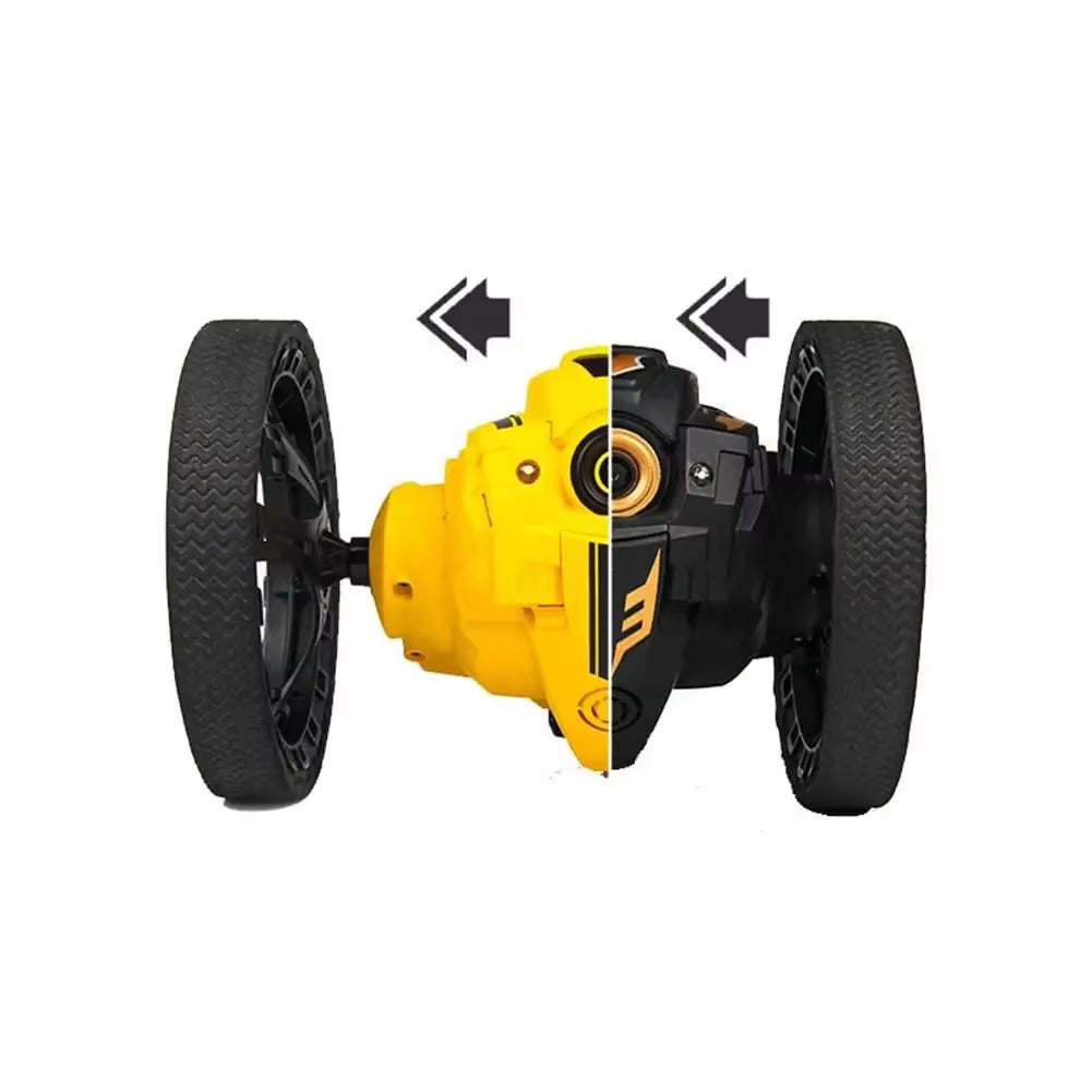 High-Speed WiFi Remote Control Jumping Car with 720P Camera & LED Lights - Ultimate Smart Stunt Toy for Christmas Fun!
