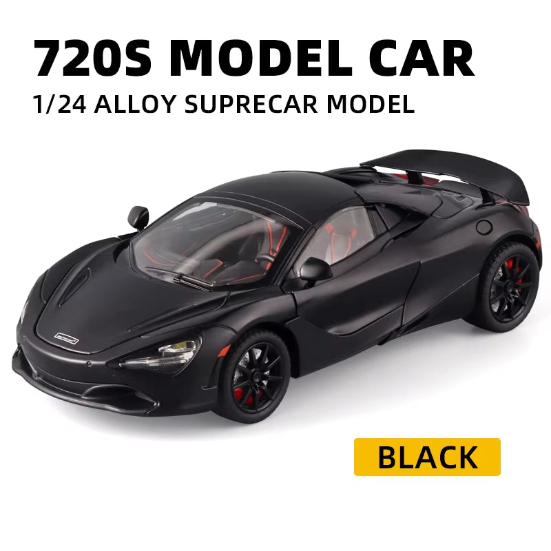 Mclaren 720S 1:24 Diecast Model Car with Sound & Light - Perfect Gift for Boyfriends and Kids!