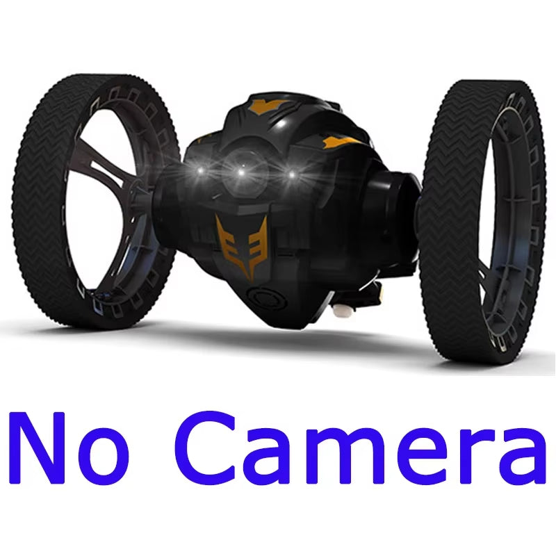 High-Speed WiFi Remote Control Jumping Car with 720P Camera & LED Lights - Ultimate Smart Stunt Toy for Christmas Fun!