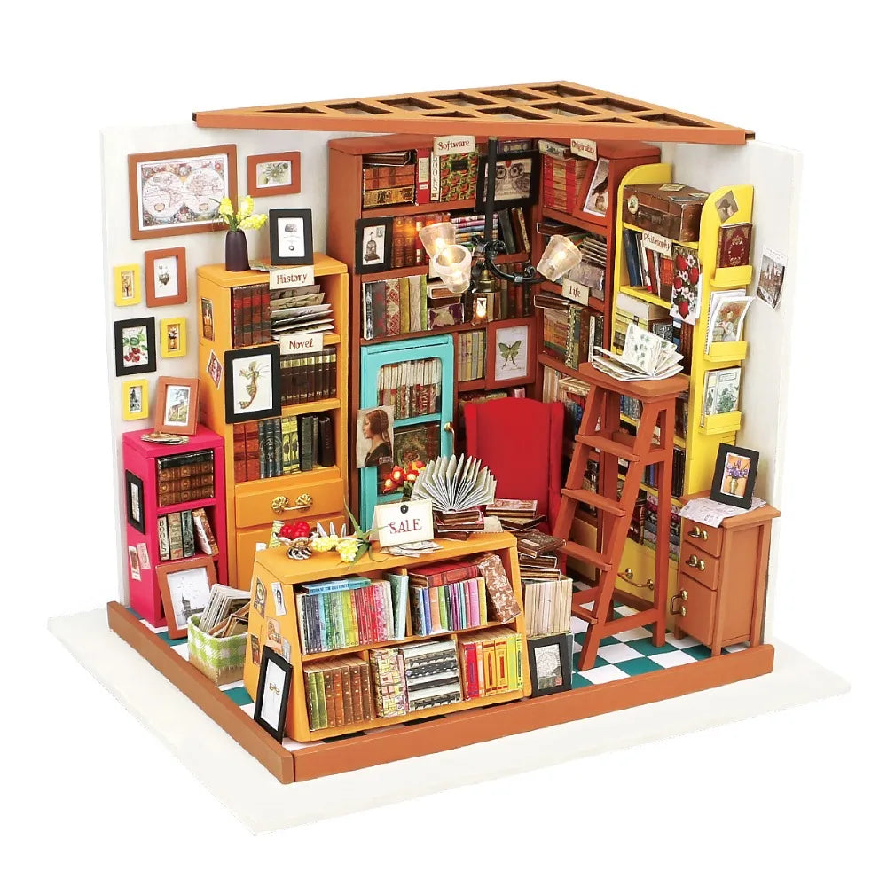Enchanting DIY Wooden Miniature Dollhouse Kit - 1:24 Scale Handmade Model for All Ages