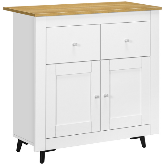 Elegant Freestanding Kitchen Sideboard with Drawers & Soft-Close Doors