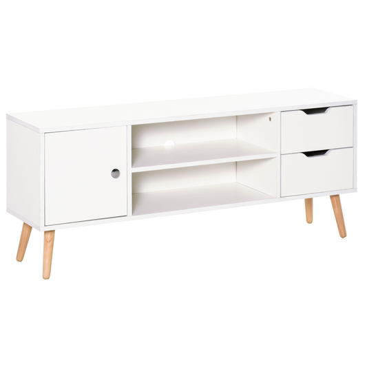 Scandinavian Modern TV Stand - Sleek Storage Console for a Chic Living Room