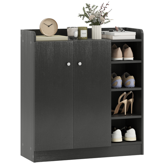 Adjustable Shoe Storage Cabinet - Organize & Tidy Up to 12 Pairs