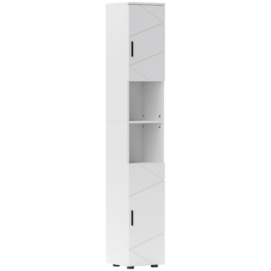 Smart Slim Storage Cabinet: Optimize Your Bathroom Space with Style!