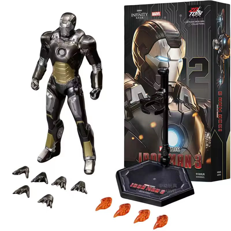 Original Iron Man MK37 Hammerhead MK12 MK38 Igor MK9 Iron Patriot War Machine Legends Avengers Action Figure Collect Toy