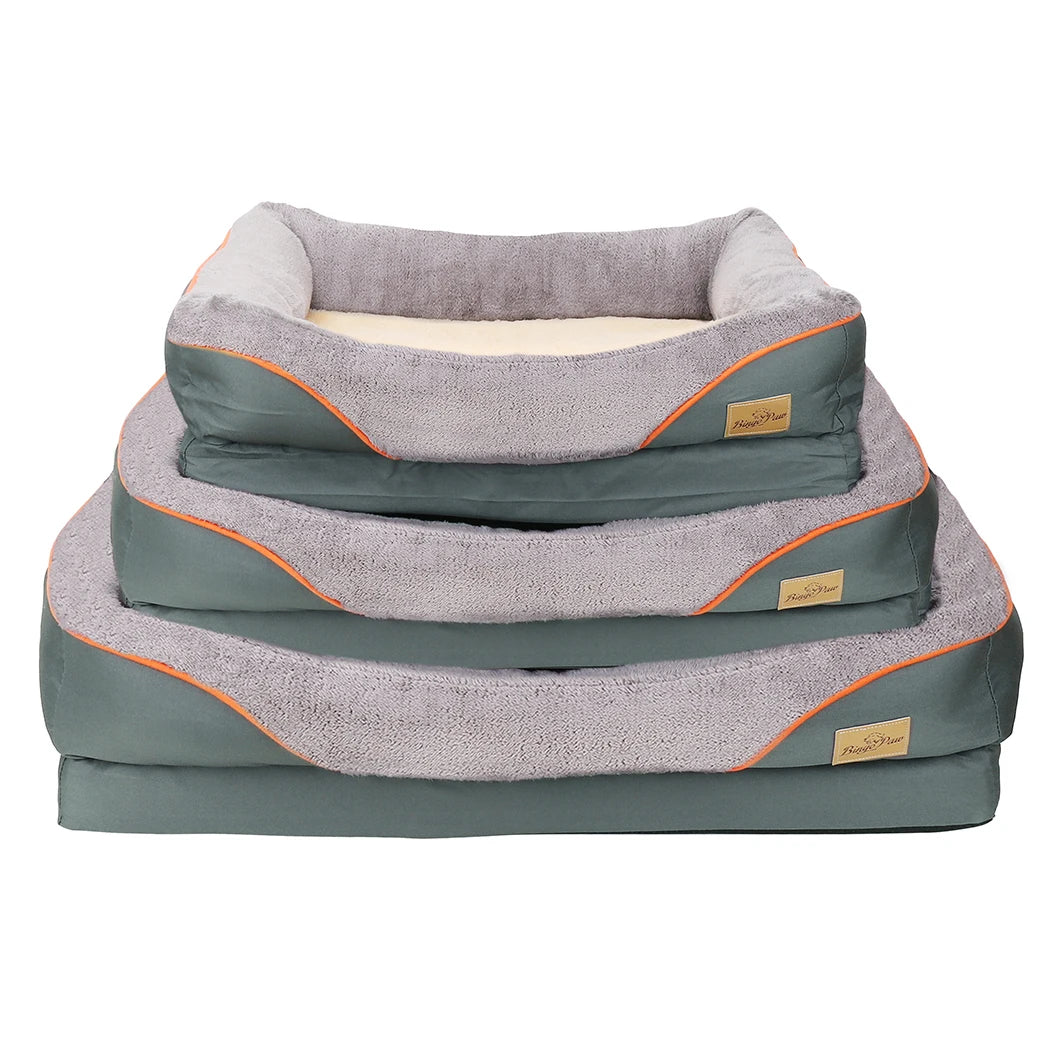 Luxurious Extra Large Orthopedic Dog Bed with Soft Foam Cushion & Waterproof Cover - Ultimate Comfort for Your Pet