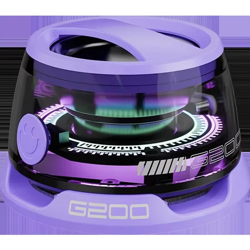 Portable Bluetooth Speaker G200 RGB Speaker BT5.3 Mini Sound Box 7 Hours Playback Phone Holder