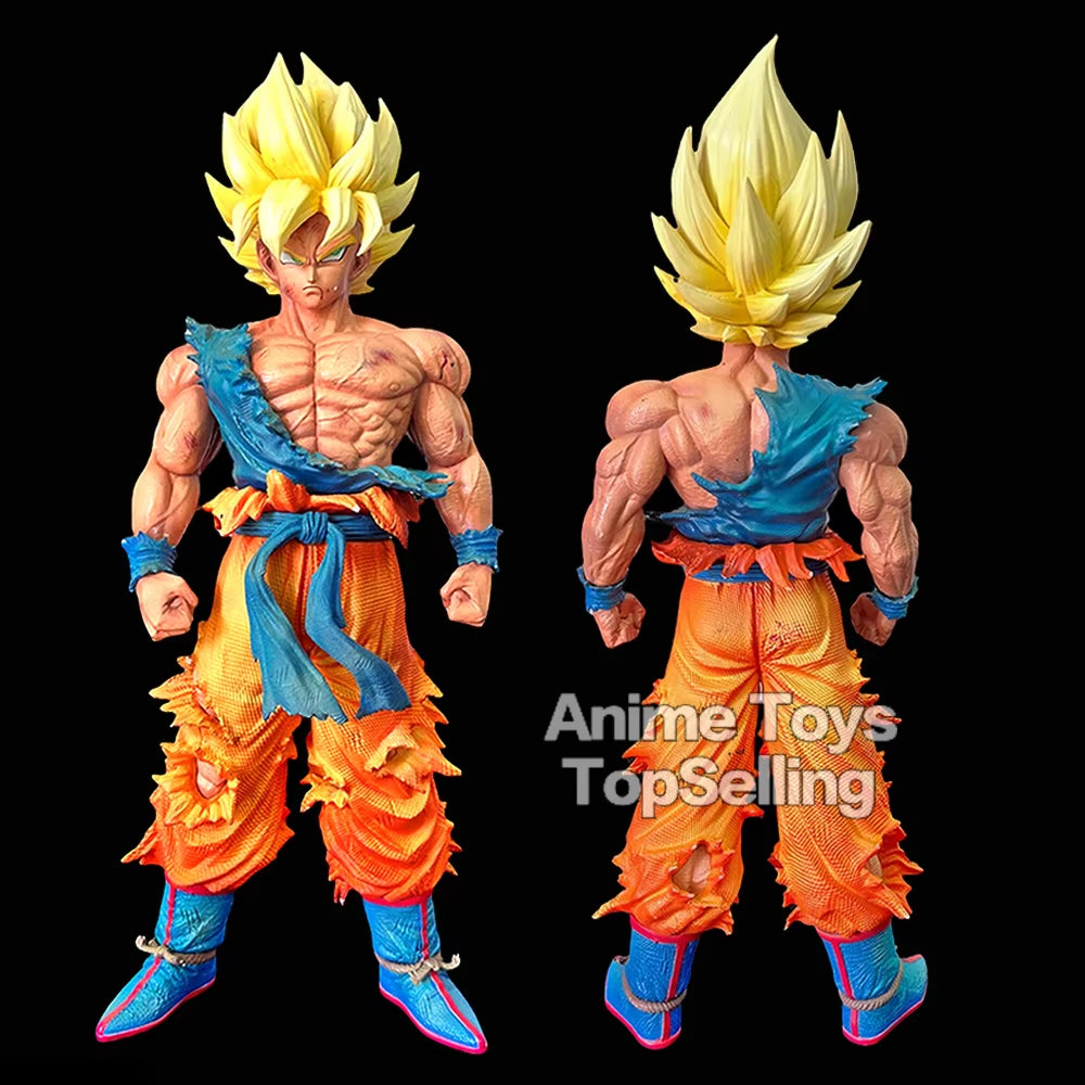 27-28Cm Anime Dragon Ball Figure Super Saiyan Goku Action Figure Pvc Statue Collection Model Toys for Children Gifts