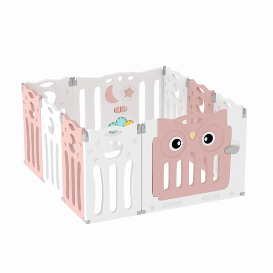 Ultimate Foldable 10-Panel Baby Playpen - Safe & Fun Activity Center for Kids!