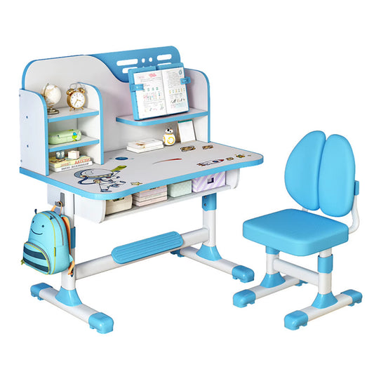 Transform Your Study Space: Ergonomic Adjustable Desk and Chair Set for Growing Students