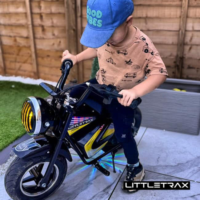 Littletrax 350W Kids Electric Bike – Ages 3 to 7 ride on bike