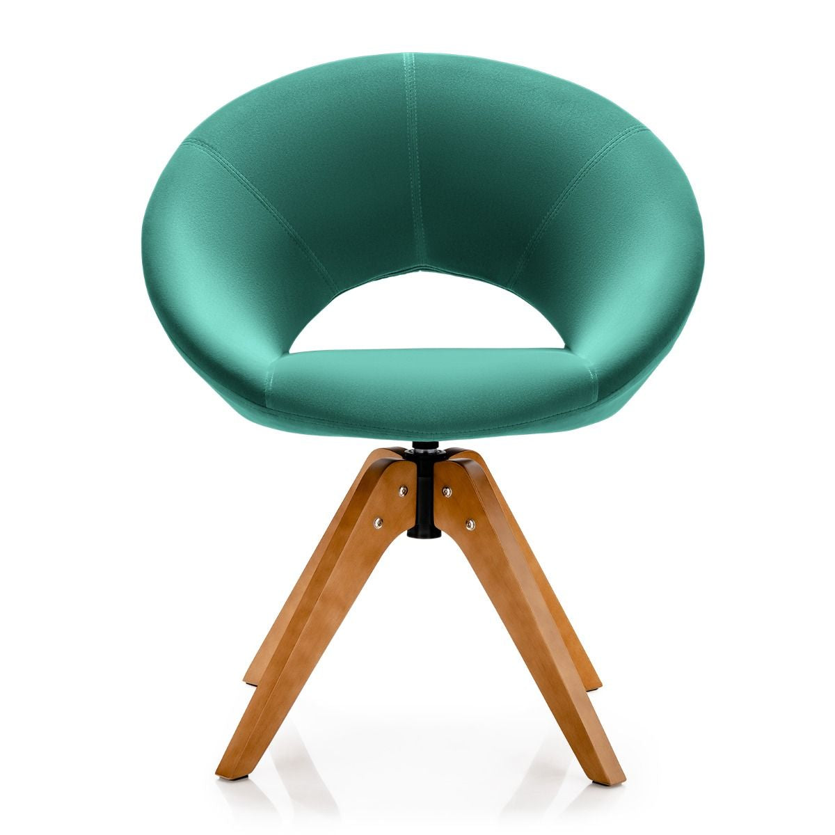 360° Swivel Velvet Accent Chair for Living Room, Bedroom and Office