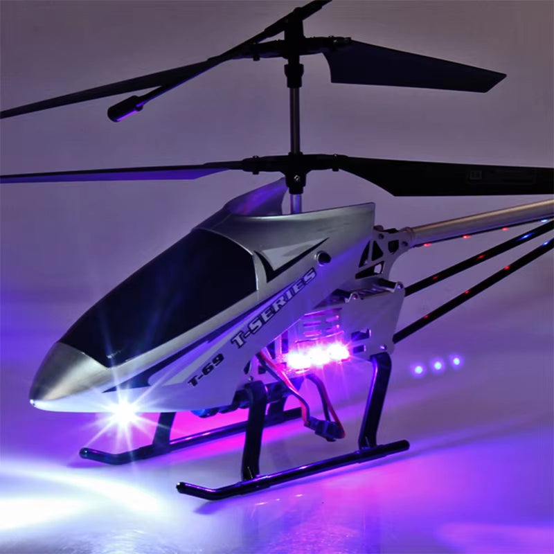 Extra Large 3.5CH RC Helicopter - Durable Remote Control Drone with Fast Charging