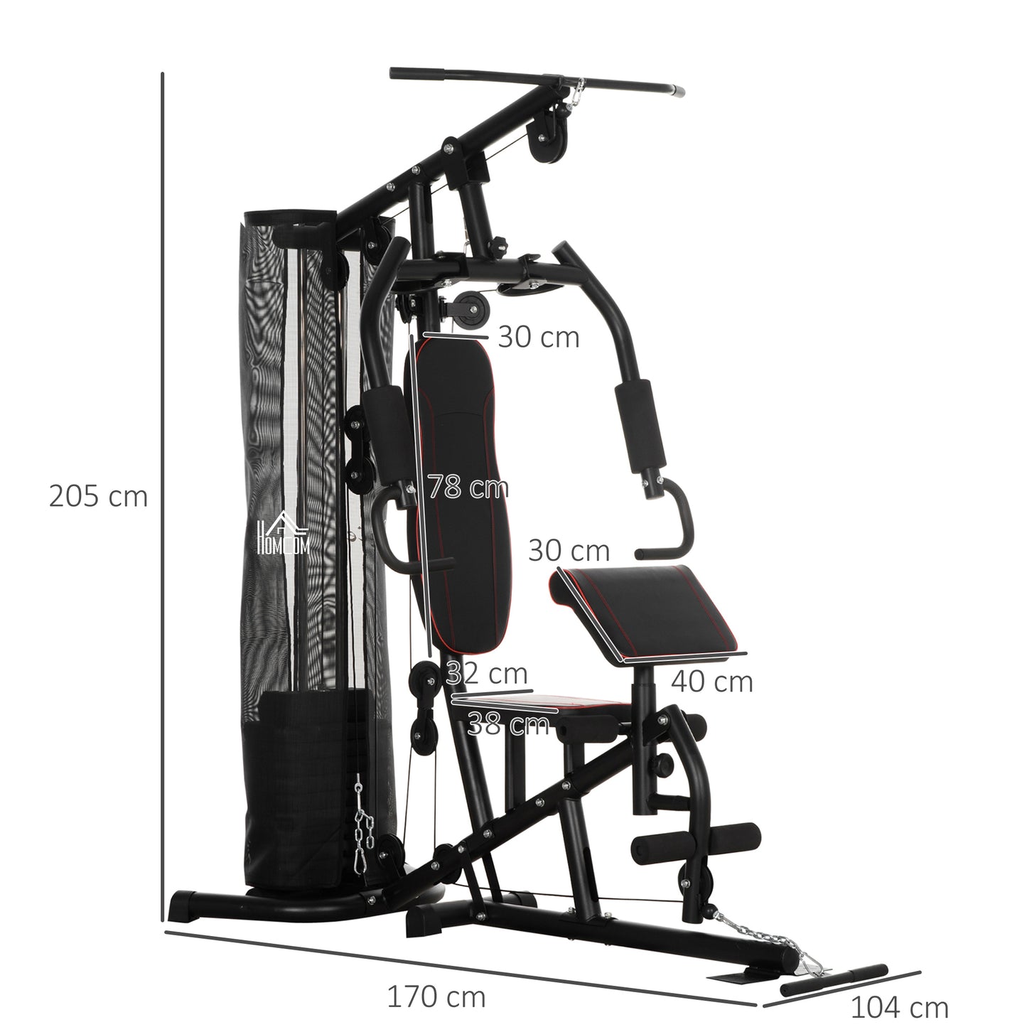 Transform Your Home Gym: Multi Gym with 45Kg Weight Stack