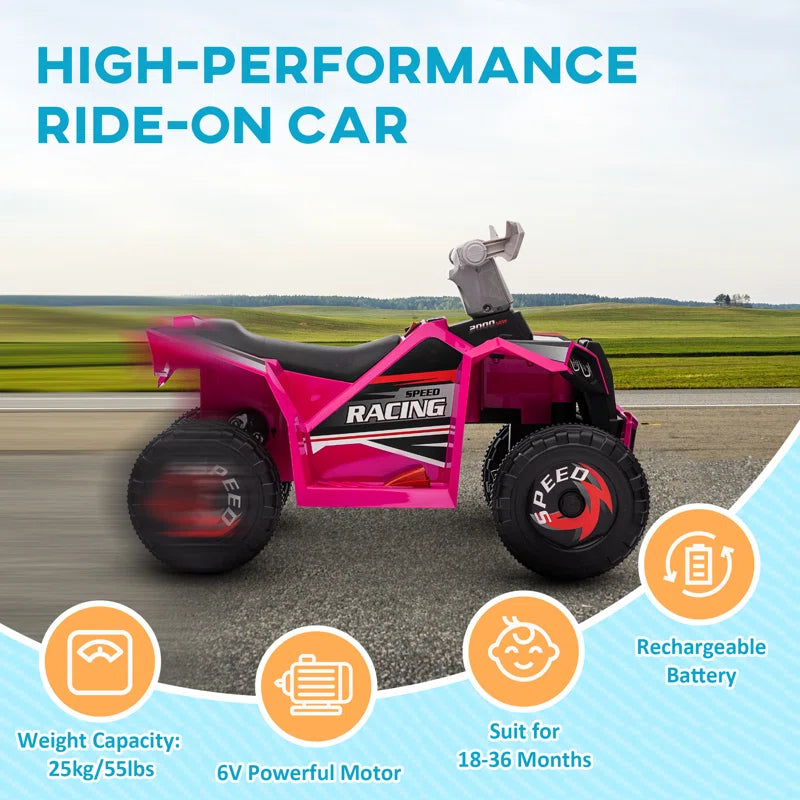 Cavender  6V 1 Seater All-Terrain Vehicles Battery Powered Ride On