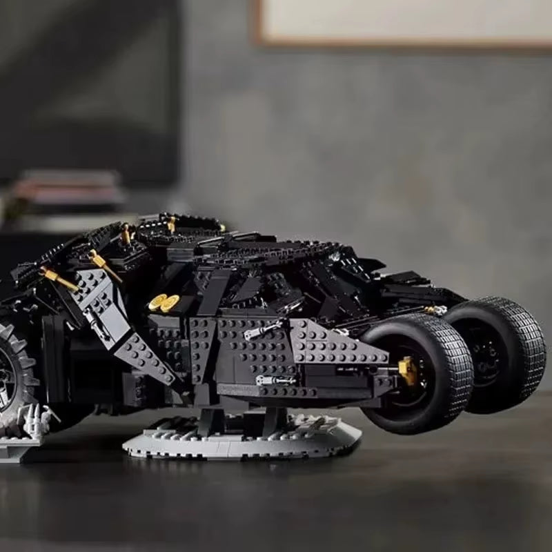 Technology 1:10 Dark Knight Chariot 76240 Batmobile Model Building Blocks 2049Pcs Mechanical Set Assembly Toy Boy Birthday Gift
