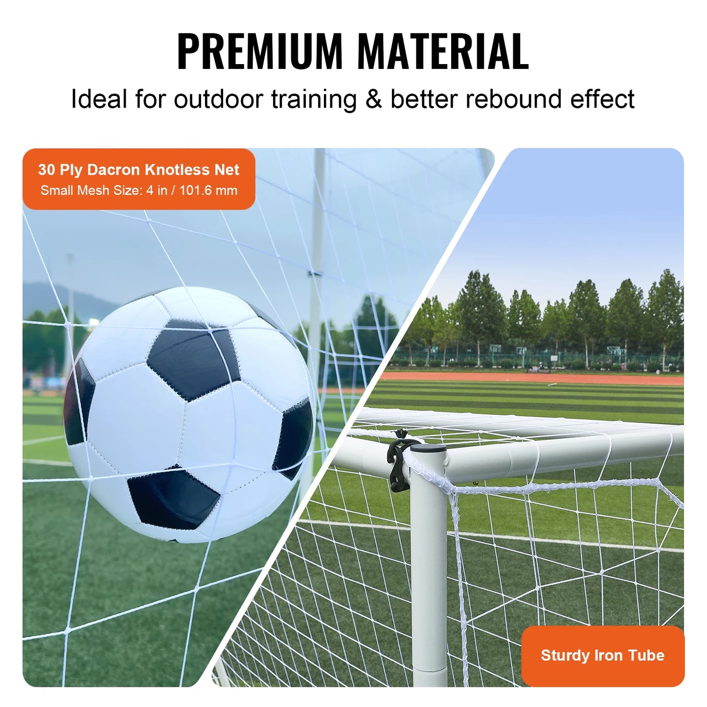 Ultimate Iron Soccer Rebound Trainer - Enhance Your Skills with the Professional Football Rebounder Wall for Solo Training and Passing Practice