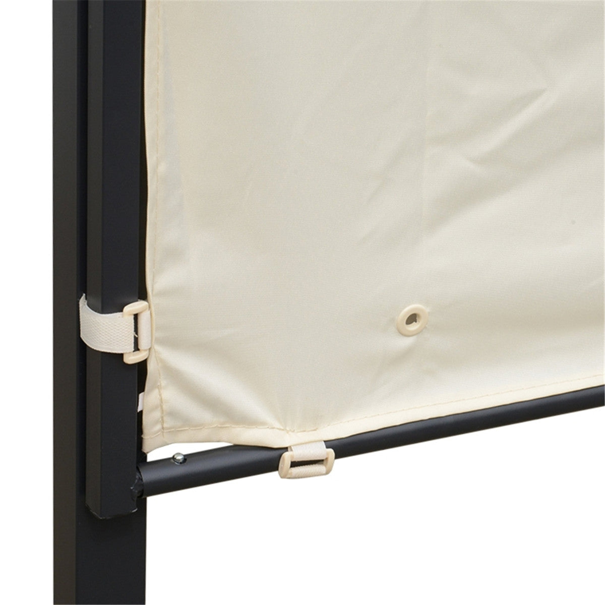 Sturdy Patio Gazebo with UV-Resistant Canopy - Elegant & Durable