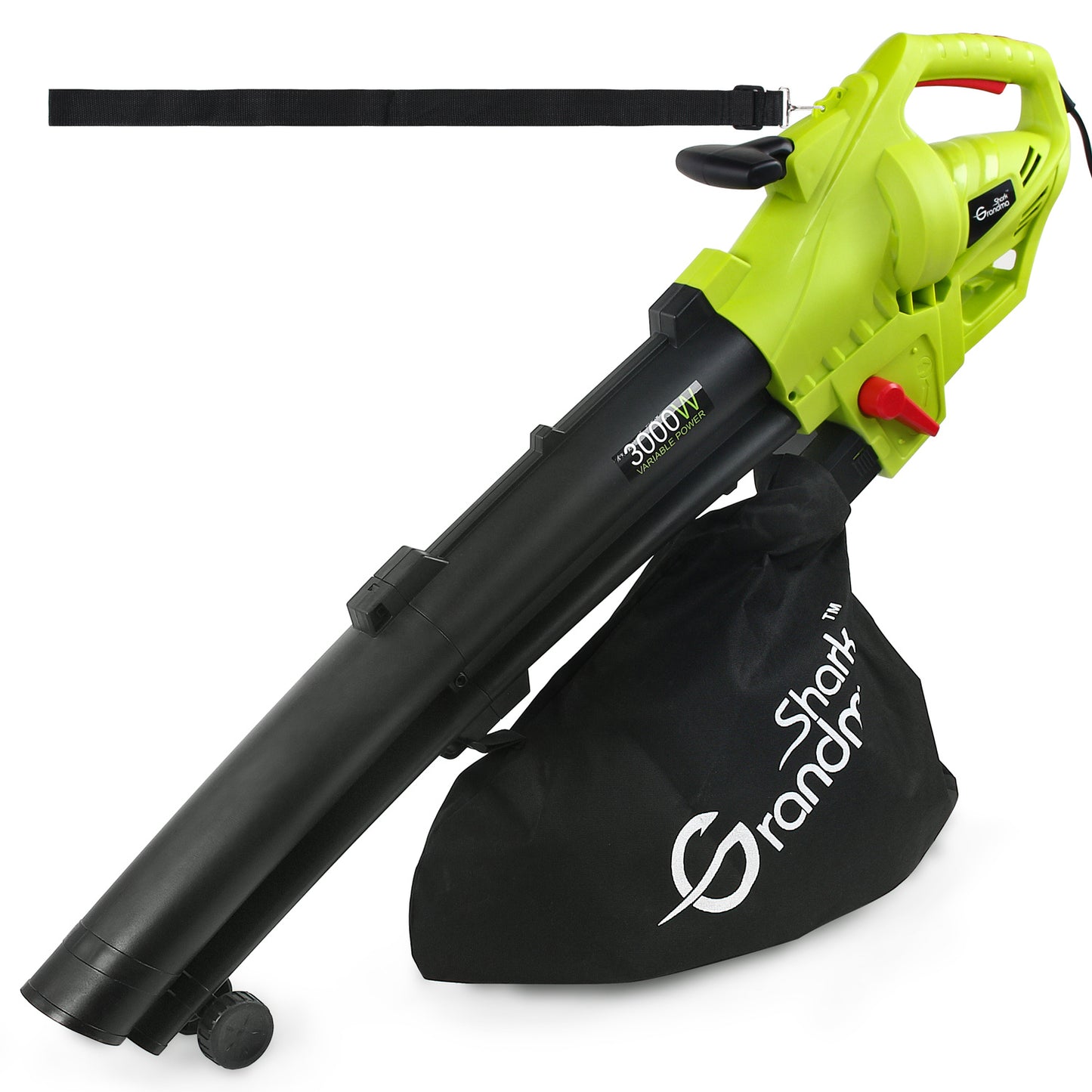 3000W 3 In 1 Leaf Blower, Garden Leaves Vacuum Cleaner