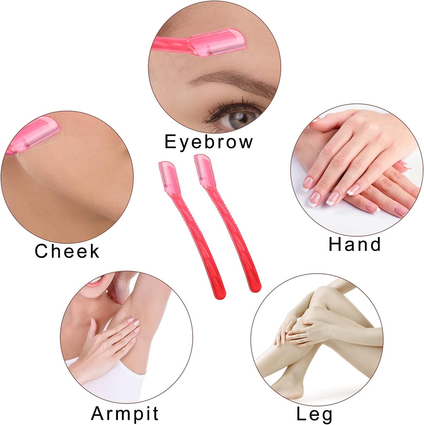 16Pcs Makeup Brushes Set with 1 Eyebrow Razor Premium Synthetic Foundation Blending Face Powder Eye Shadow Concealer Make up Brushes Tool Kit