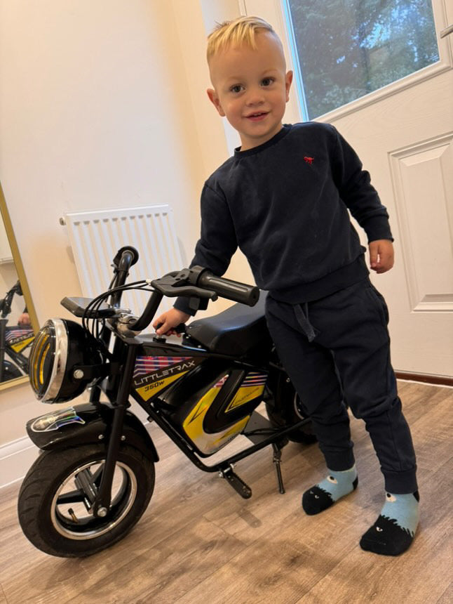 Award winning 350w 36v Kids Electric Bike – Ages 3 to 7 ride on dirt bike