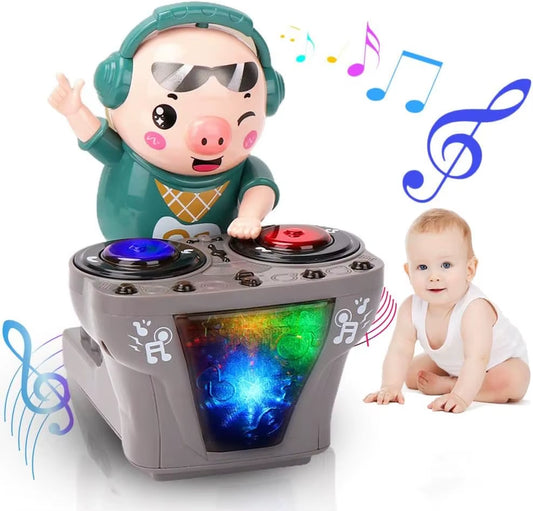 Interactive LED Dancing Pig Toy with Music - Perfect for Kids!