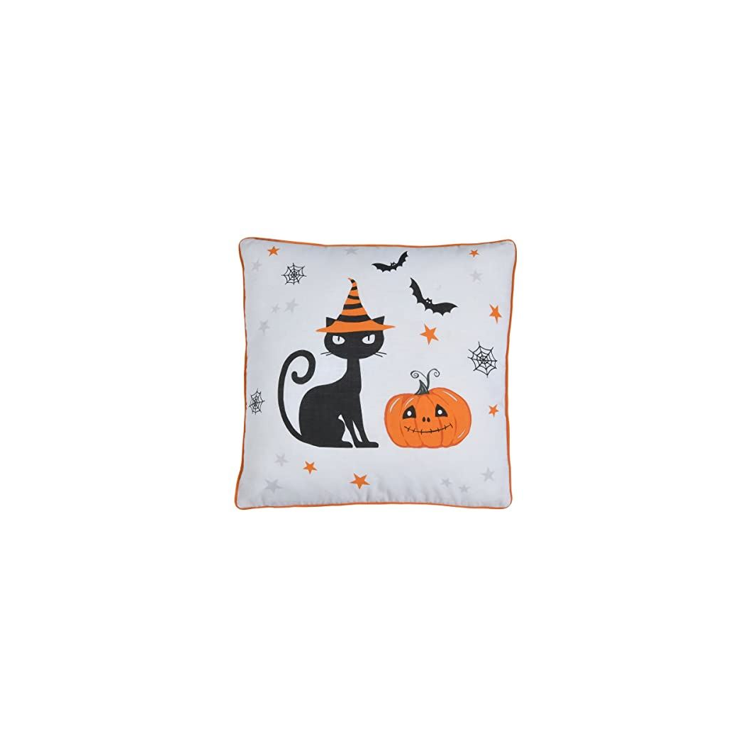 Halloween Print Cushion - Multicolor Cozy Spooky Decor