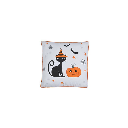 Halloween Print Cushion - Multicolor Cozy Spooky Decor