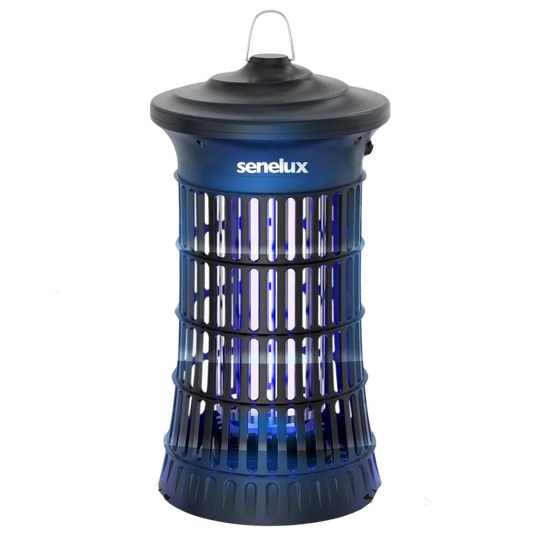 Senelux Mosquito Killer Lamp 4500V Fly Zapper 20W Insect Mosquito Trap with UV Light Bug Zapper 100m³ Coverage for Indoor Garden Outdoor