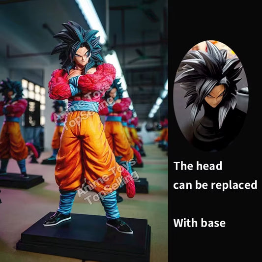 Super Saiyan 4 Son Goku PVC Figure - Ultimate Dragon Ball Collectible Statue for Fans and Gifts