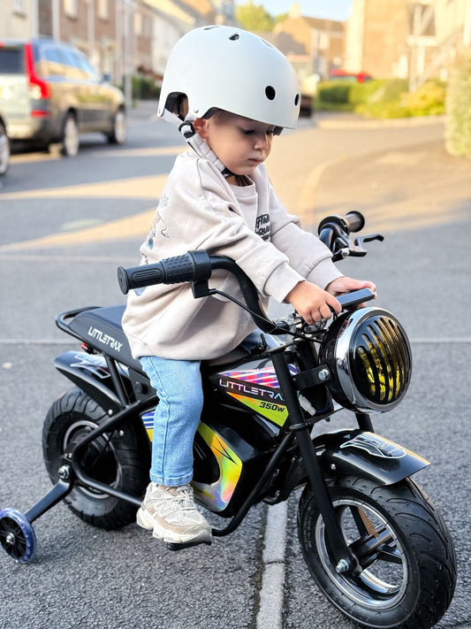 Littletrax 350W Kids Electric Bike – Ages 3 to 7 ride on bike