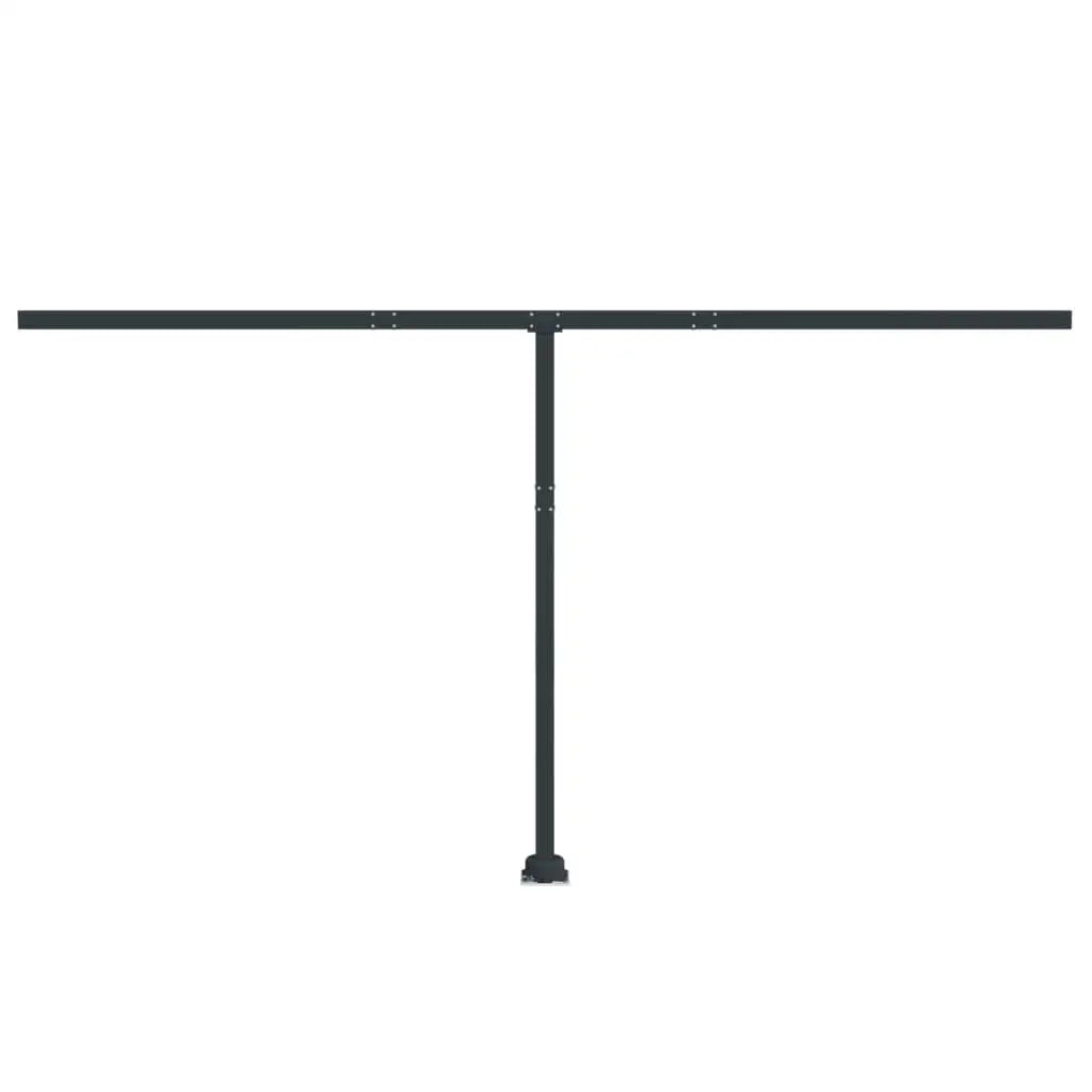 450X245 Cm Iron Awning Set in Anthracite - Durable & Stylish Outdoor Solution