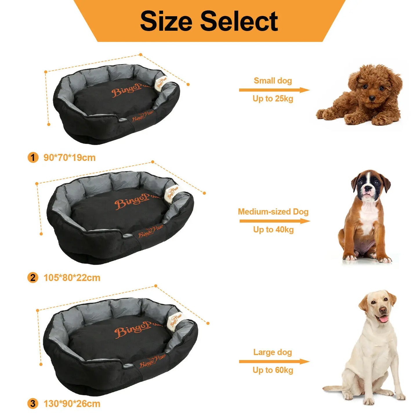 Ultimate XXL Waterproof Orthopedic Dog Bed - Extra Large, Washable Pet Mat with Cozy Pillow Design for Maximum Comfort