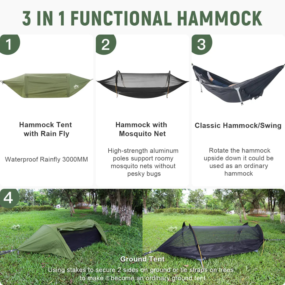 Night Cat Hammock Tent