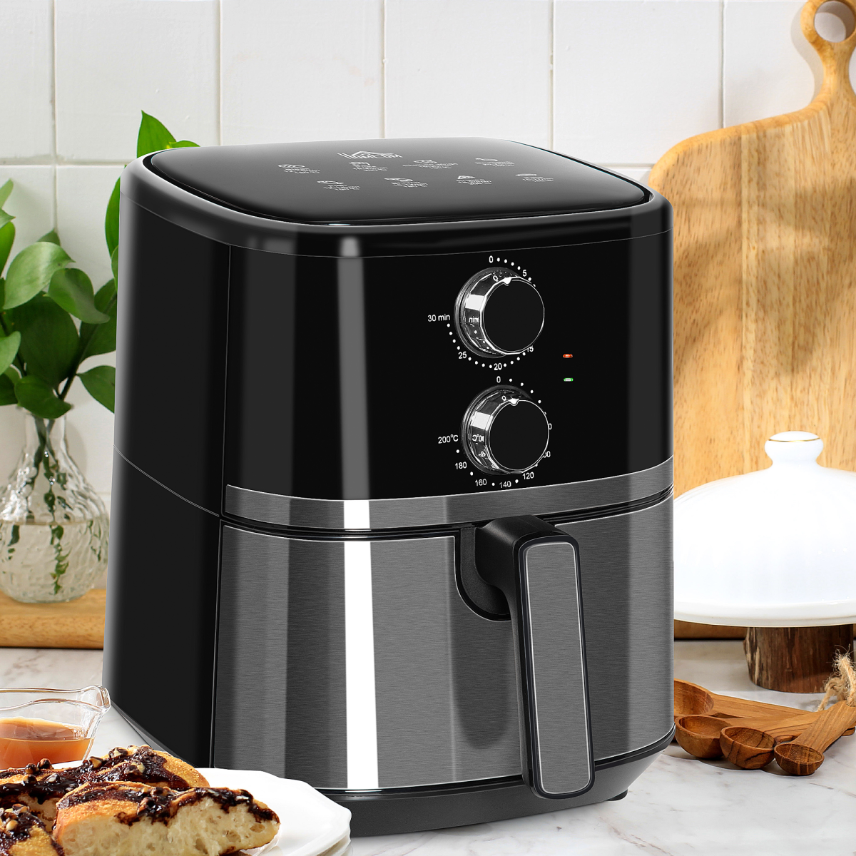 1500W 4.5L Air Fryer: Healthy Cooking Made Easy for the Whole Family