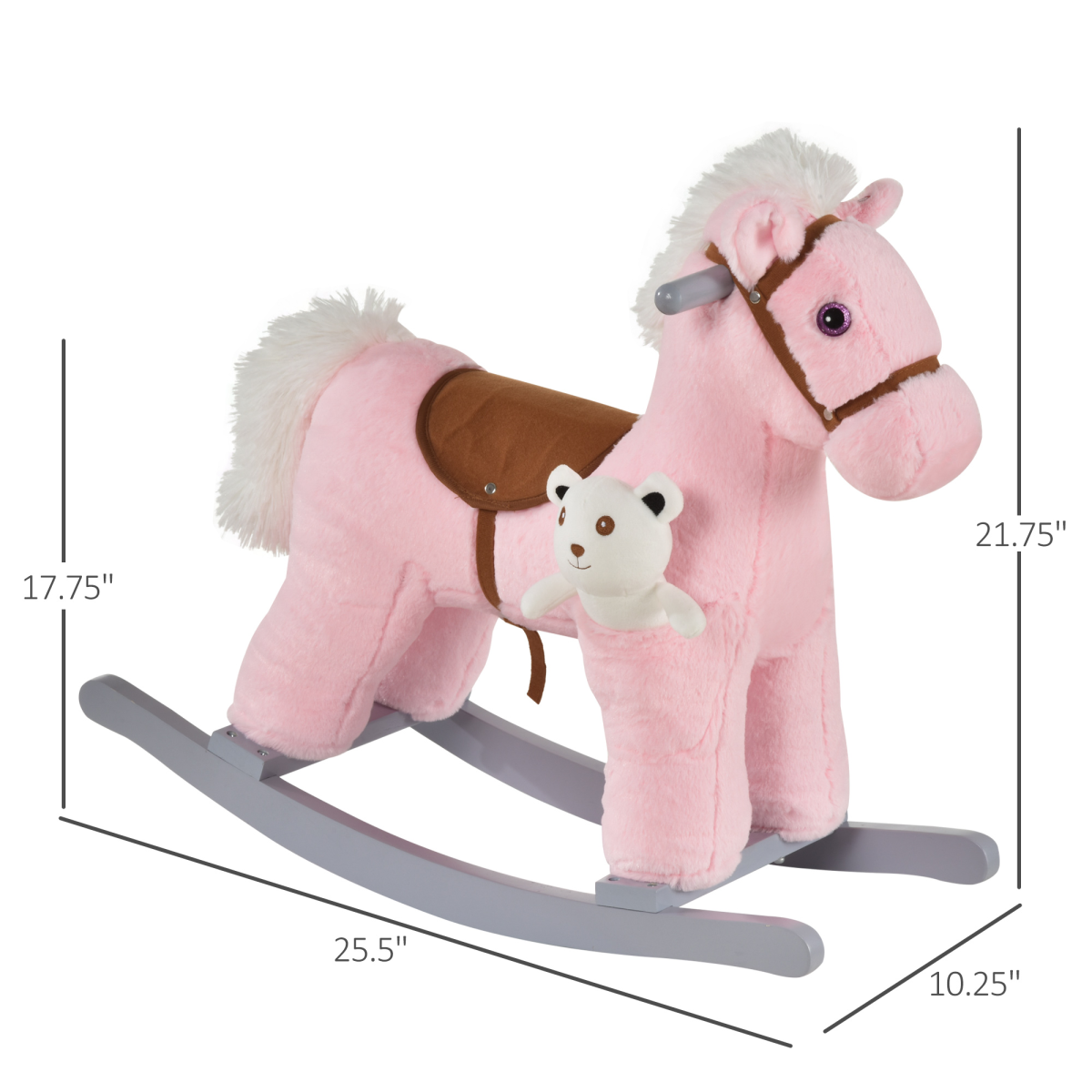 Little Riders Rocking Horse - Bright, Safe & Timeless
